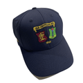 Rex Club | The Rex Club Old Cryptians RFC navy stretch-fit hat features an embroidered crest with "OLD CRYPTIANS RFC," twin shields, and "1925" on the front, made of polyester/cotton/spandex in S-M and L-XL sizes. | Custom Caps | Custom Hats | Team Headwear | UK